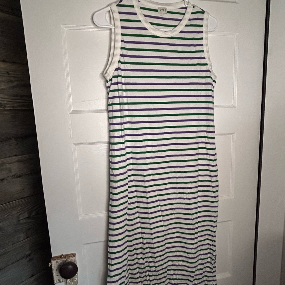 Kule Striped Tank Dress